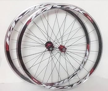 赤いロードバイク Shimanoホイール付き DISCホイール】紅すぎる究極の回転体!!『RED Ver.』か『BLK Ver